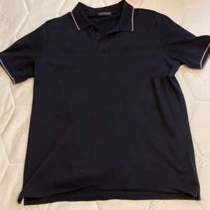 Mens Navy Scotch and Soda Polo Shirt
